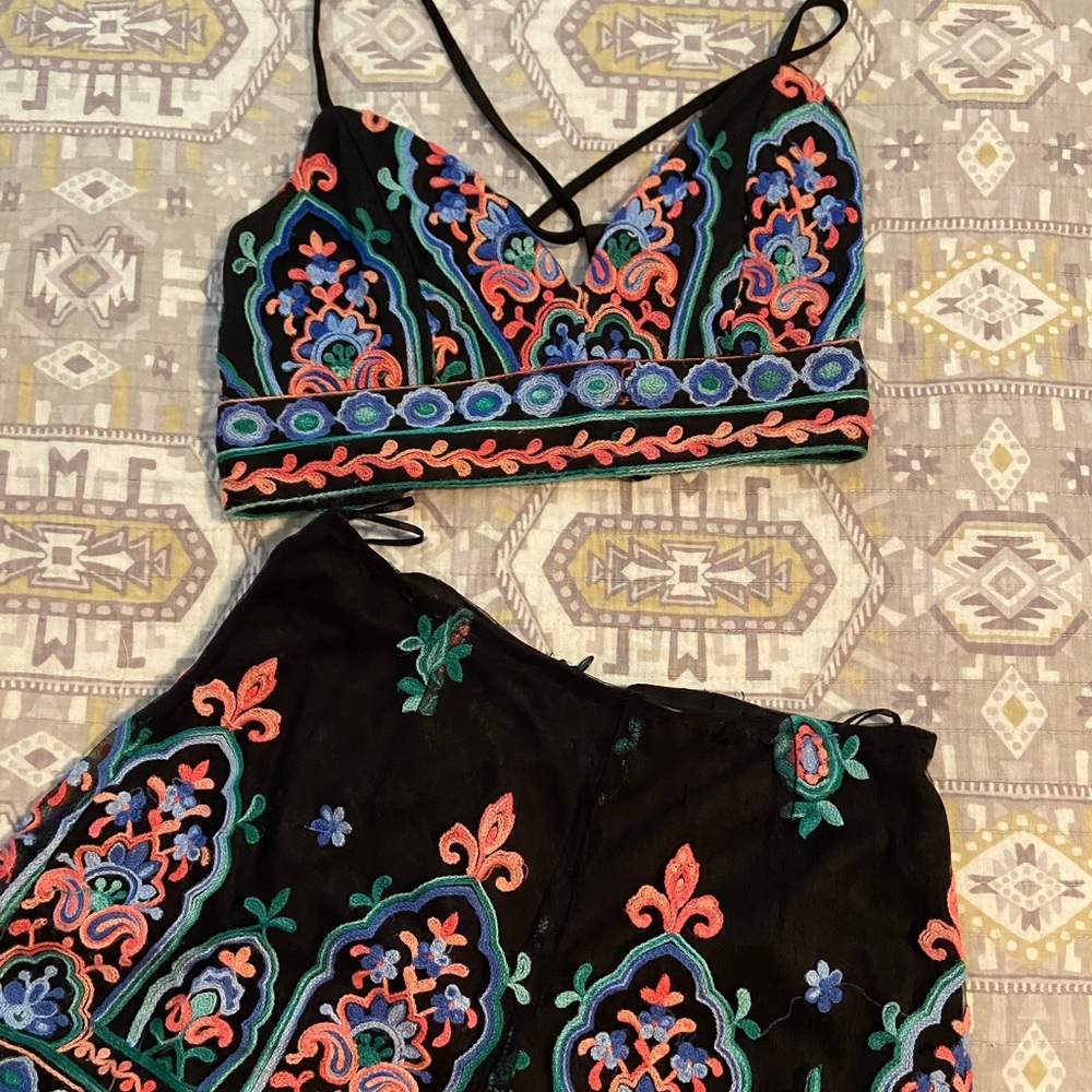 Top and short set